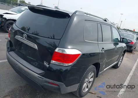 2011 Toyota Highlander Se V6 from USA, damaged, VIN 5TDBK3EH6BS063154